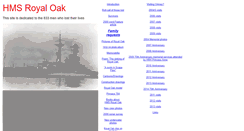 Desktop Screenshot of hmsroyaloak.co.uk